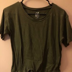 Olive green t-shirt